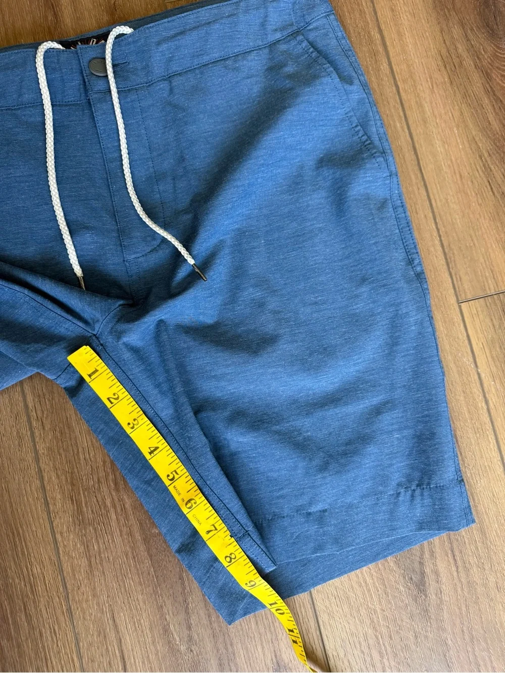 Faherty All Day Shorts Mens 32 Blue 9